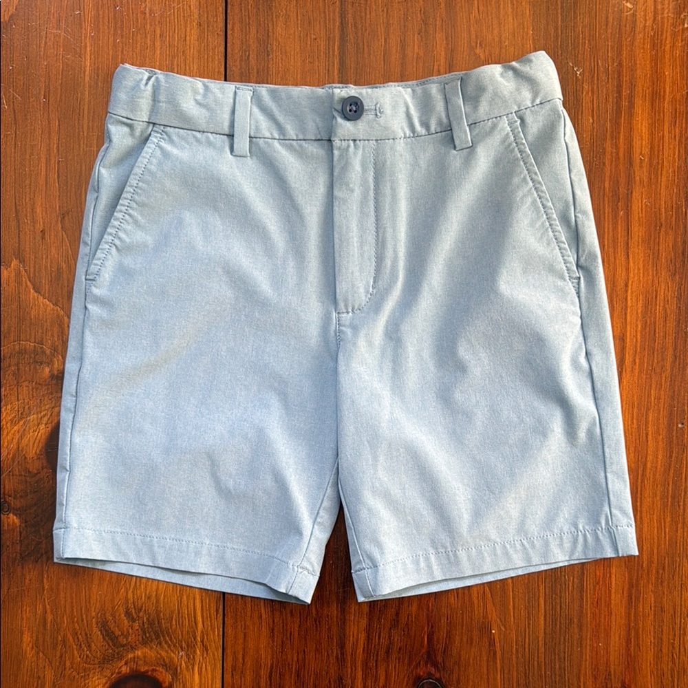 Vineyard Vines Boys Performance Shorts in Light Blue